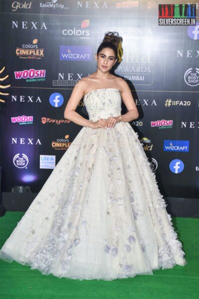 Sara Ali Khan At The 20th 'IIFA Awards 2019' at NSCI, Dome In Mumbai