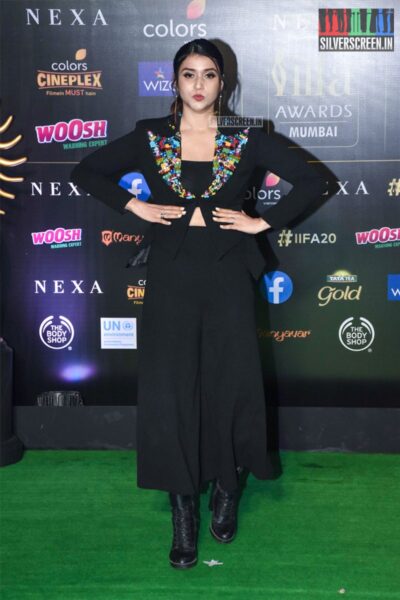 Mannara Chopra At The 20th 'IIFA Awards 2019' at NSCI, Dome In Mumbai