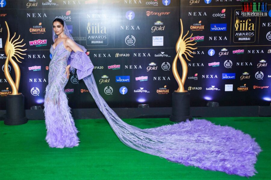 Deepika Padukone At The 20th 'IIFA Awards 2019' at NSCI, Dome In Mumbai