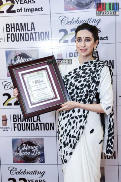 Karisma Kapoor At The Celebration Of 22nd Year Of Bhamla Foundations