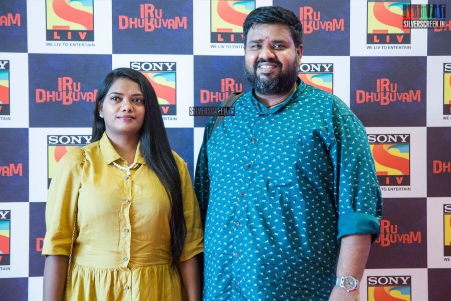 Celebrities At The Launch Of 'Iru Dhuruvam' Web Series