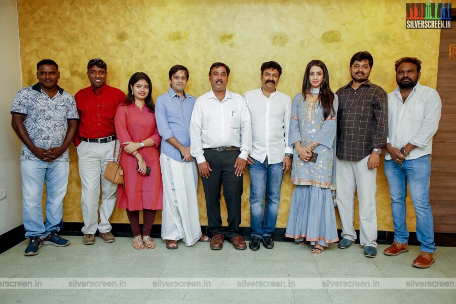 Sanjjanaa Galrani At Super Talkies And Avatar Productions Untitled Movie Launch