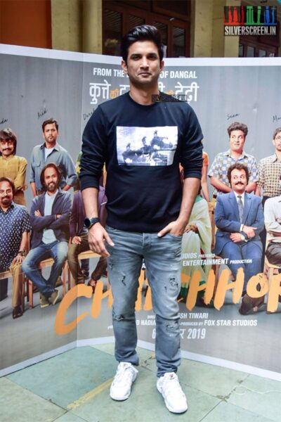 Sushant Singh Rajput Promotes 'Chhichhore' At KC Law College, Churchgate
