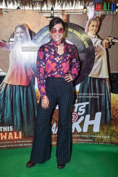 Taapsee At The 'Saand Ki Aankh' Trailer Launch