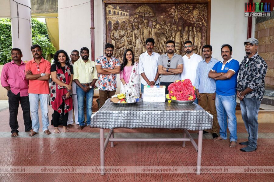 Udhaya, Smruthi Venkat At The 'Agni Natchathiram' Movie Launch