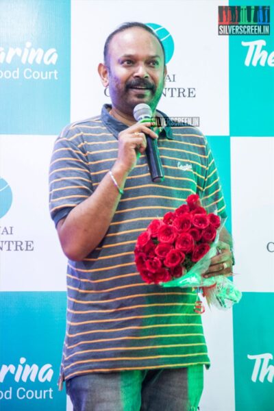 Venkat Prabhu At The Launch Of 'The Marina Food Court'