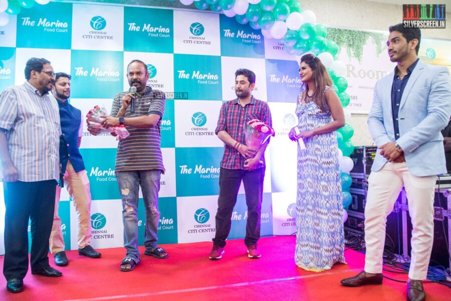 Venkat Prabhu, Aravind Akash At The Launch Of 'The Marina Food Court'