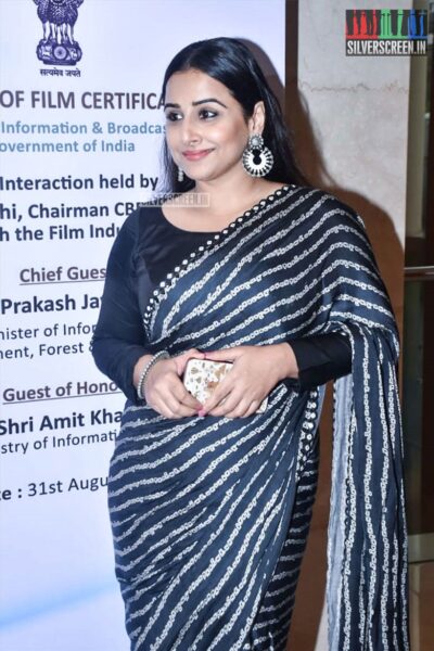 Vidya Balan At The Launch Of New Look And Certificate Design Of CBFC