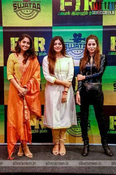 Manjima Mohan, Raiza Wilson At The 'FIR' Movie Launch