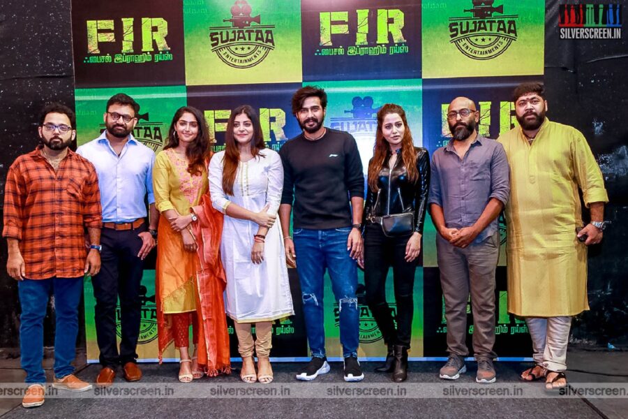 Manjima Mohan, Vishnu Vishal, Raiza Wilson At The 'FIR' Movie Launch