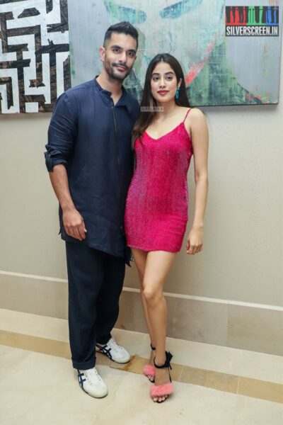 Angad Bedi, Jhanvi Kapoor At Malaika Arora's Birthday Party