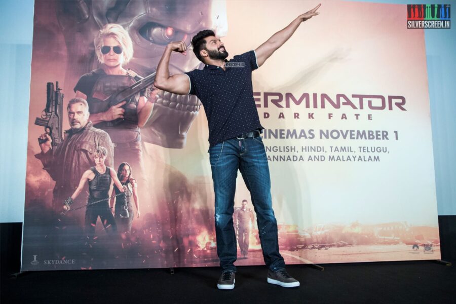 Arya At The 'Terminator: Dark Fate' Trailer Launch
