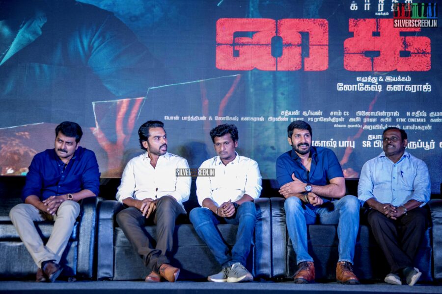 Karthi, Narain At The ‘Kaithi’ Press Meet