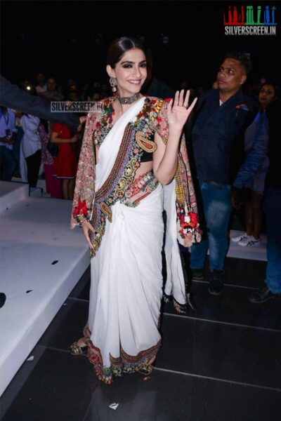 Sonam Kapoor At The Lotus Makeup India Fashion Week