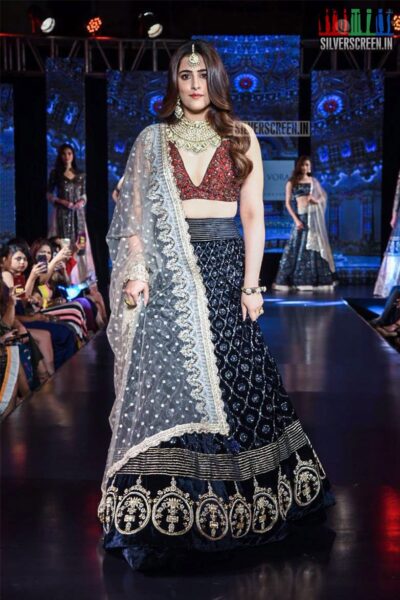 Nupur Sanon Walks The Ramp At 'The Wedding Junction' Fashion Show