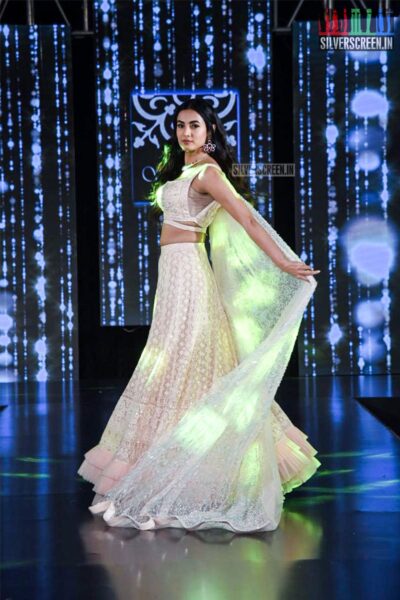 Sonal Chauhan Walks The Ramp At 'The Wedding Junction' Fashion Show