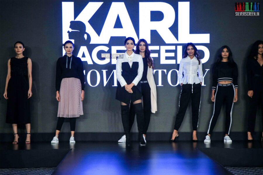 Sonam Kapoor Walks The Ramp For 'Karl Lagerfeld'