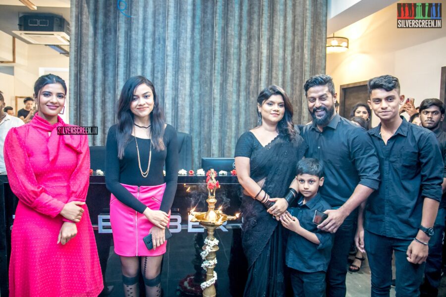Aishwarya Rajesh At The Launch Of 'The Barber Shop - Unisex Salon'