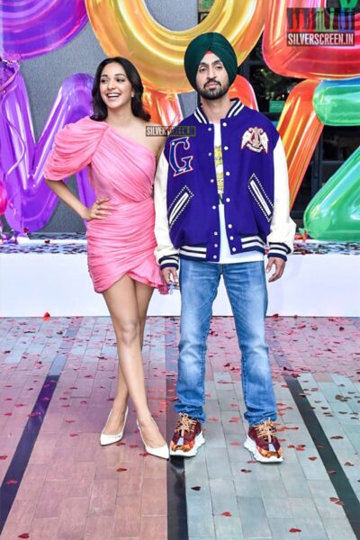 Kiara Advani, Diljit Dosanjh At The 'Good Newwz' Trailer Launch