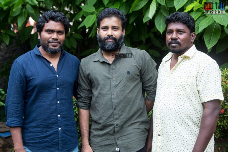 Ameer, Pa Ranjith At The 'Irandam Ulagaporin Kadaisi Gundu' Audio Launch