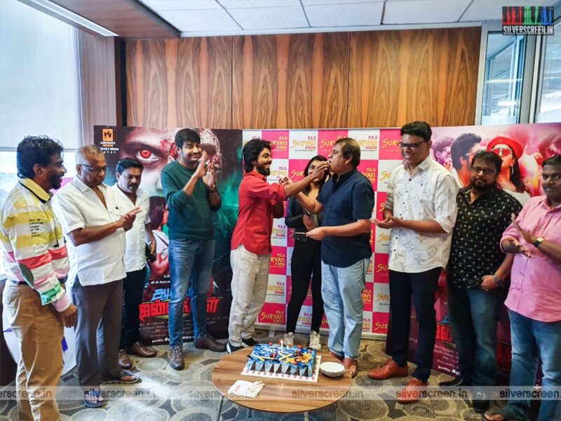 GV Prakash Kumar, Eesha Rebba At The 'Aayiram Jenmangal' Audio Launch