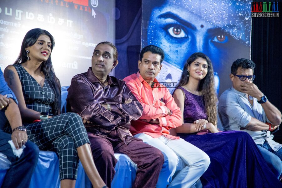 Meera Mithun At The 'Karuthukalai Padhivu Sei' Audio And Trailer Launch