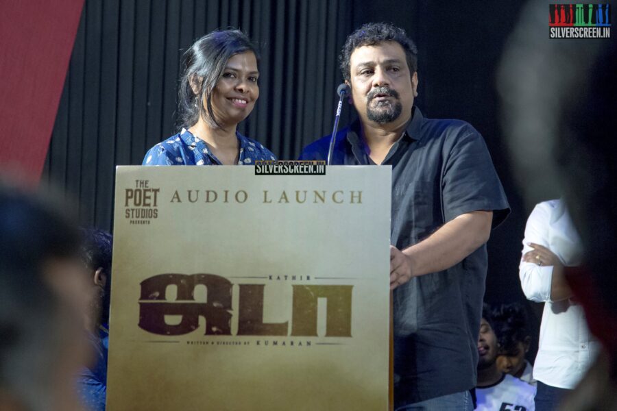 Pushkar-Gayathri At The 'Jada' Audio Launch