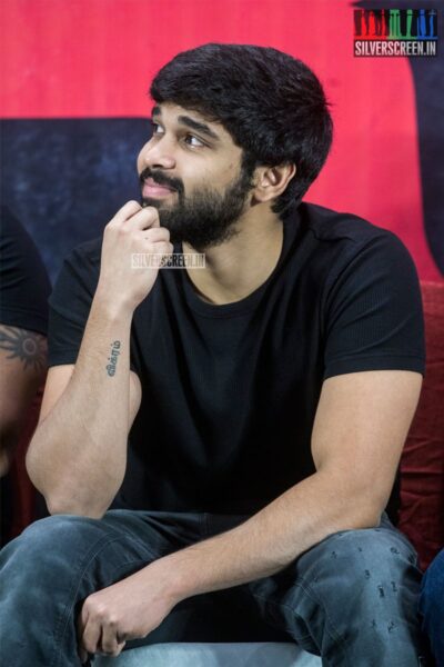 Dhruv Vikram At The 'Adithya Varma' Thanksgiving Meet