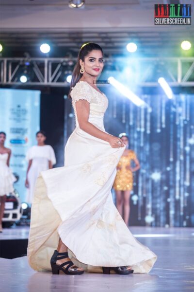 Anagha Walks The Ramp At 'Prawolion Fashion Week'