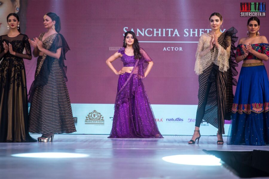 Sanchita Shetty Walks The Ramp At 'Prawolion Fashion Week'