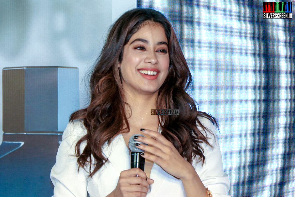 Janhvi Kapoor At The United Colors of Benetton's Perfume Launch