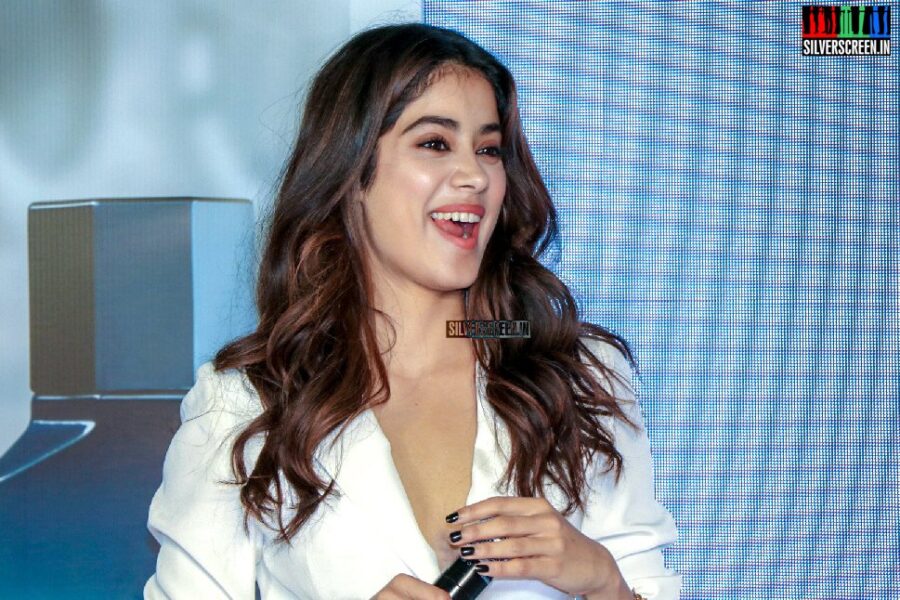 Janhvi Kapoor At The United Colors of Benetton's Perfume Launch