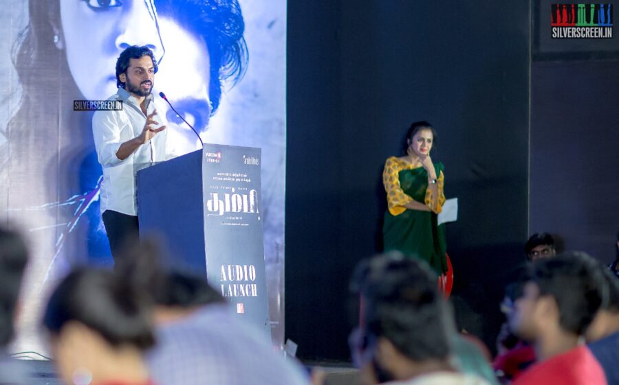 Karthi At The 'Thambi' Audio Launch