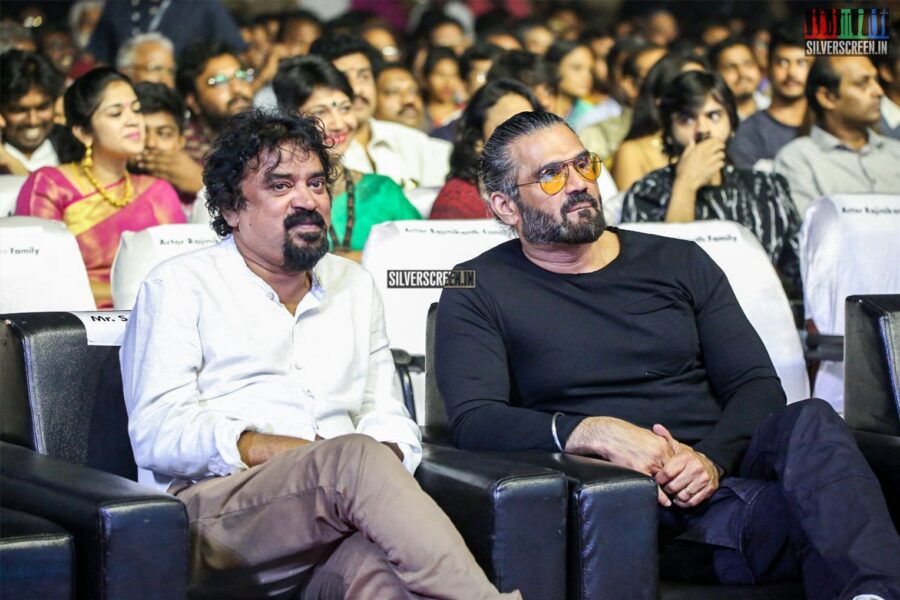 Celebrities At The 'Darbar' Audio Launch