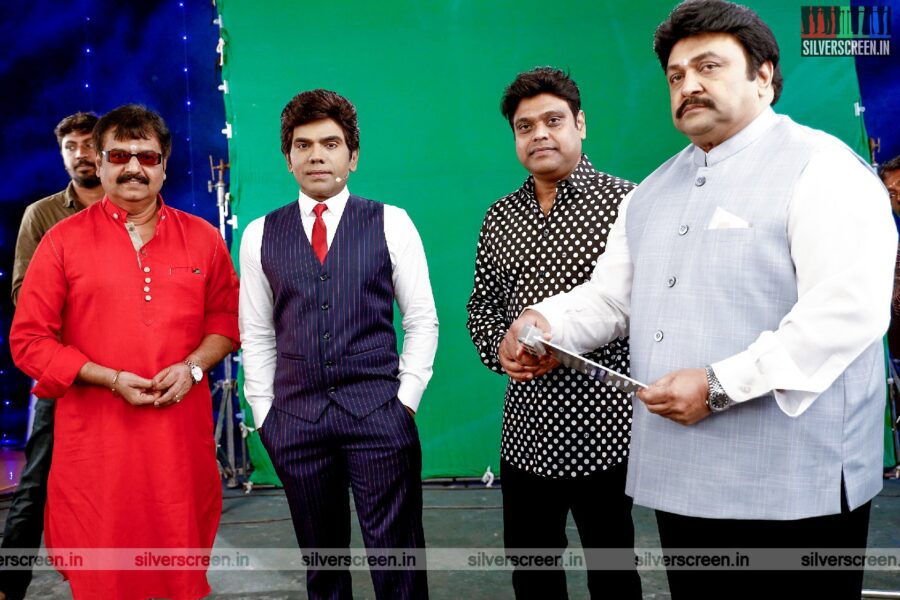 Saravanan, Prabhu, Vivek, Harris Jayaraj At The Legend New Saravana Stores Production No. 1 Movie Launch