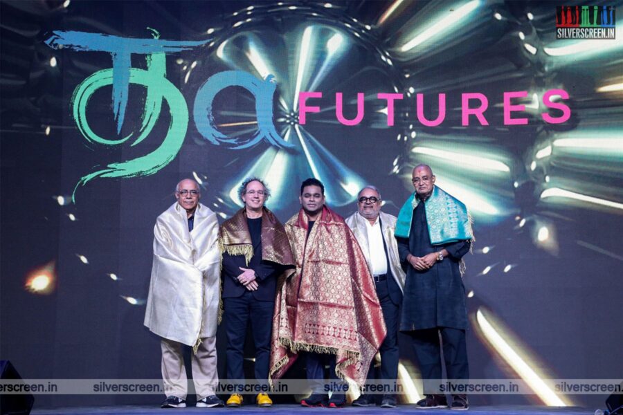 AR Rahman At The Launch Of 'Ta-Futures'