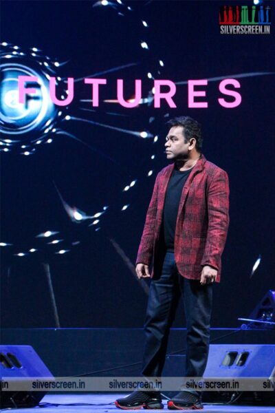 AR Rahman At The Launch Of 'Ta-Futures'