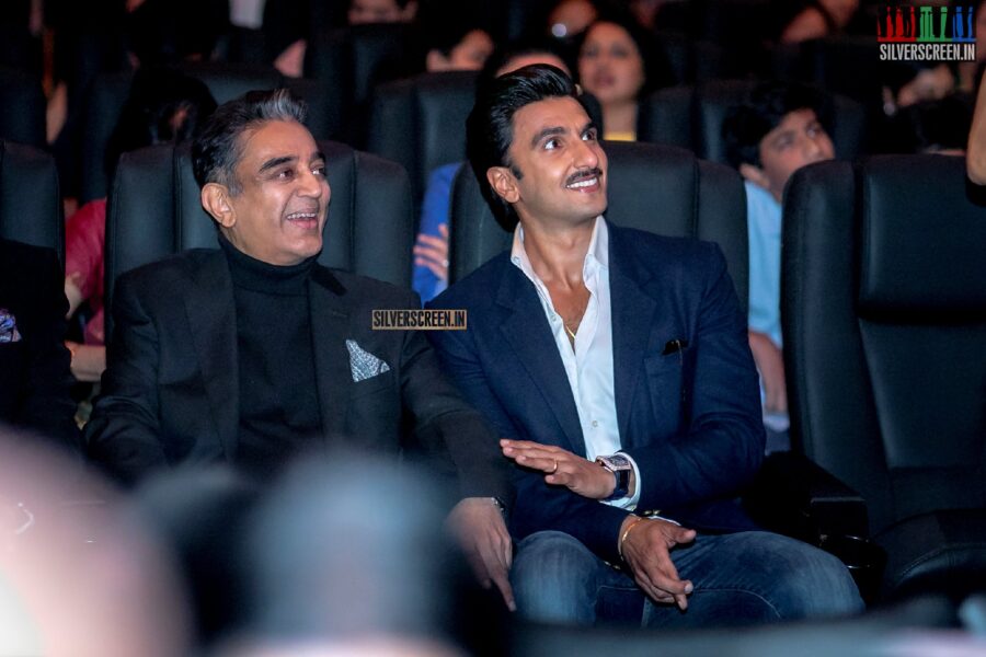 Kamal Haasan and Ranveer Singh At The First Look Launch Of '83'