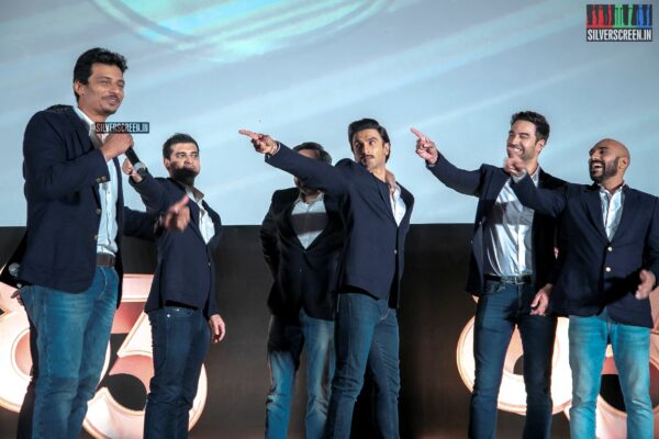 Jiiva and Ranveer Singh At The First Look Launch Of '83' 
