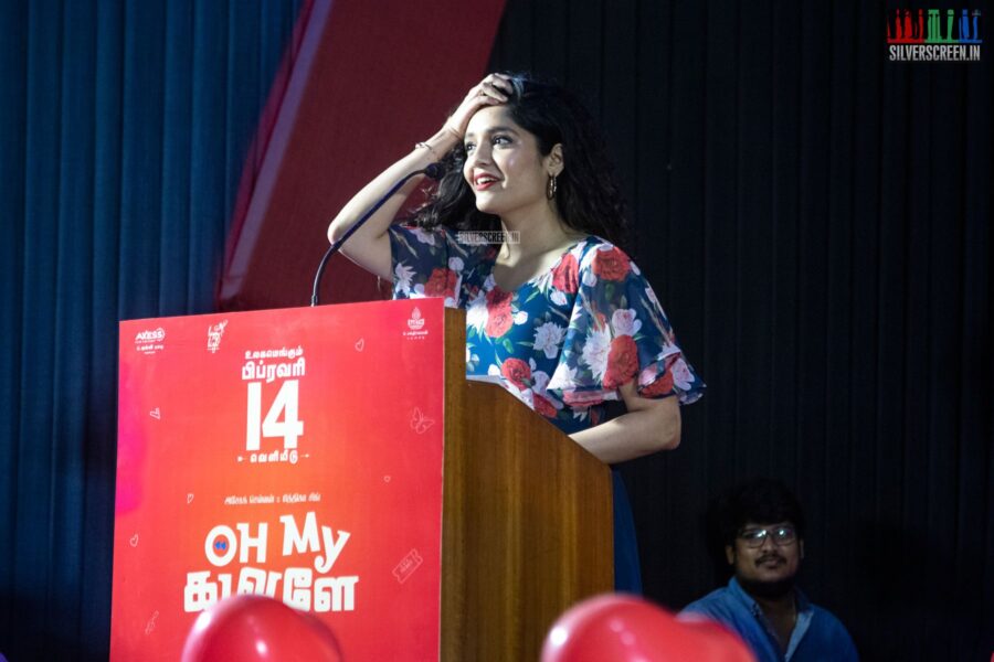Ritika Singh At The 'Oh My Kadavule' Press Meet