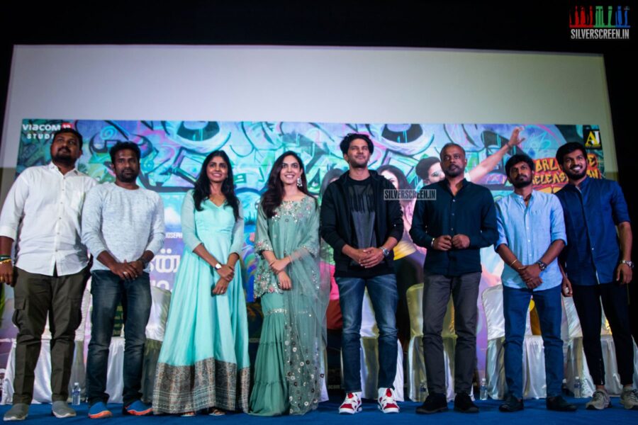 Dulquer Salmaan, Ritu Varma At The 'Kannum Kannum Kollaiyadithaal' Press Meet