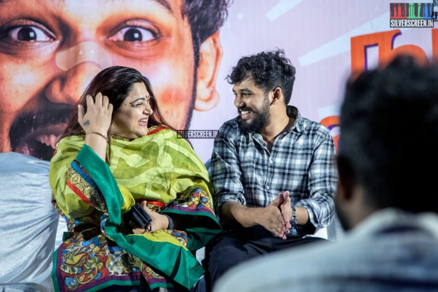 Hiphop Tamizha Aadhi, Kushboo At The ‘Naan Sirithal’ Success Meet