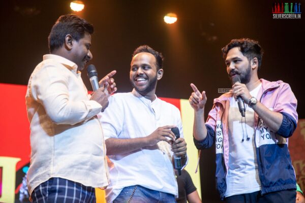 Hiphop Tamizha Aadhi At The 'Naan Sirithal' Audio Launch