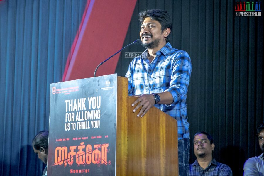 Udhayanidhi Stalin At The 'Psycho' Success Meet