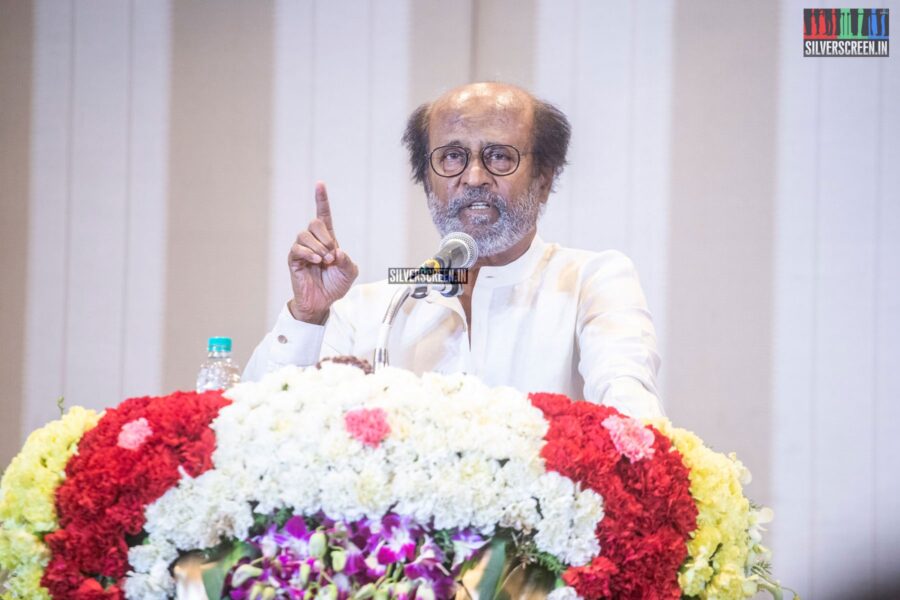 'I don't want to be CM': Photos From The Rajinikanth Press Meet