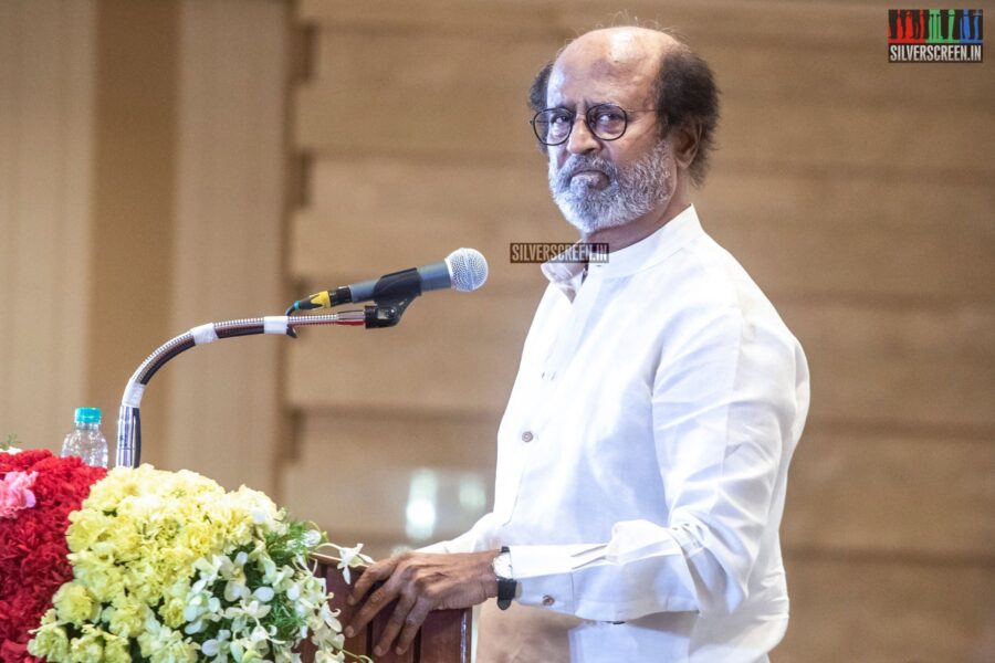 'I don't want to be CM': Photos From The Rajinikanth Press Meet