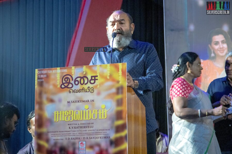 Vijayakumar At The 'Rajavamsam' Audio Launch
