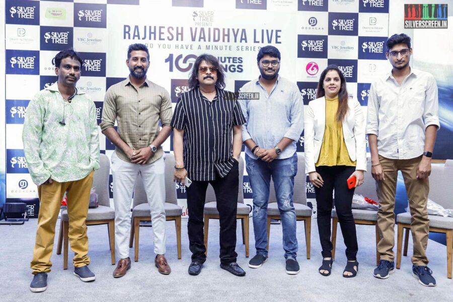 Rajesh Vaidhya At '100 Minutes 100 Songs' Press Meet