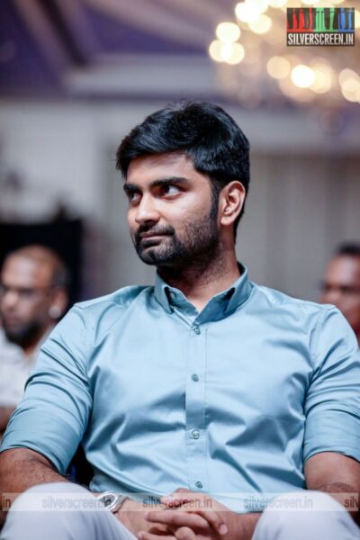 Atharvaa At The 'Master' Audio Launch