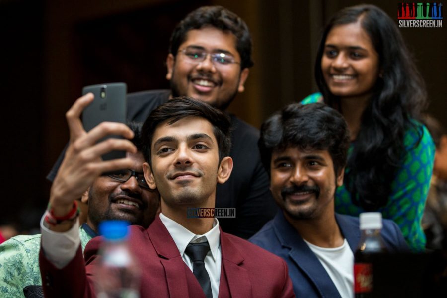 Anirudh Ravichander and Sivakarthikeyan at Audi Ritz Style Awards 2017